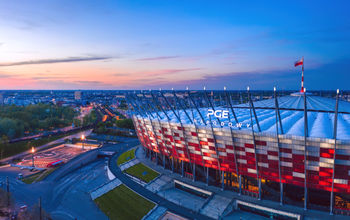 PGE Narodowy in Warsaw, Poland