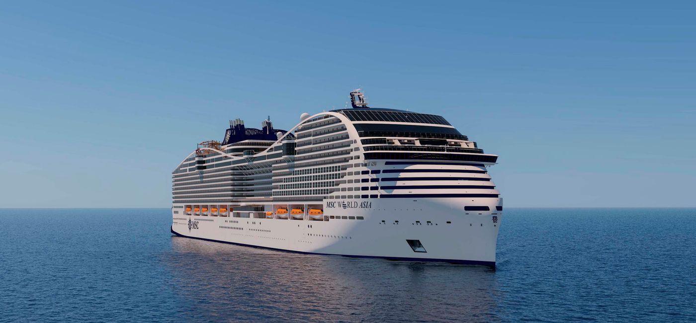 Image: Le MSC World Asia (Source: MSC Cruises)