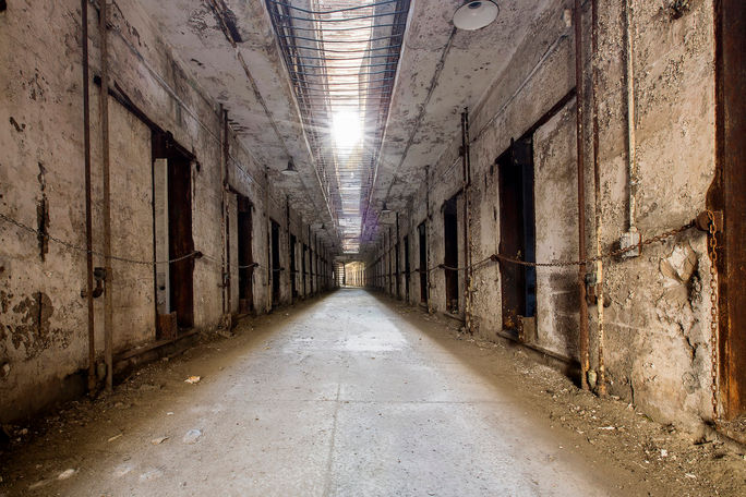Cell Block 14, Eastern State Penitentiary, Philadelphia