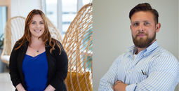 Jaymi Fiveash (left) is the new senior director of vacation planning at Windstar Cruises, and Andrew Ironstone (right) is the new director of outbound consumer sales