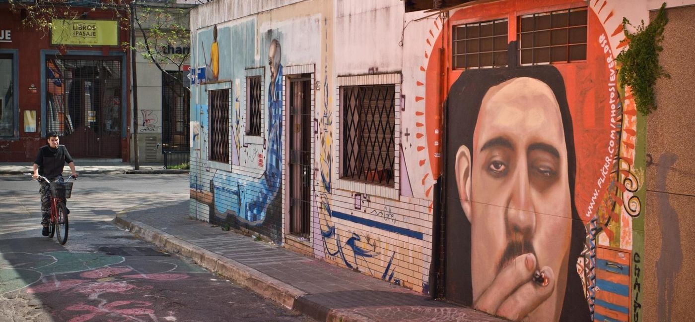 Image: Buenos Aires is known for its colorful street art. (Photo Credit: Turismo Buenos Aires)