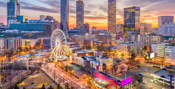 Aerial view of Atlanta, Georgia