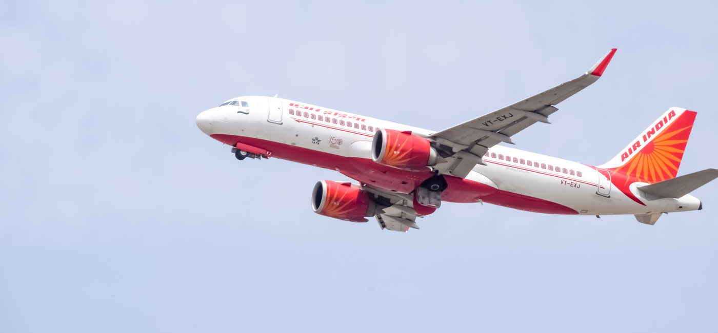 Image: Air India Airbus A320 aircraft. (Photo Credit: Adobe/rahul)