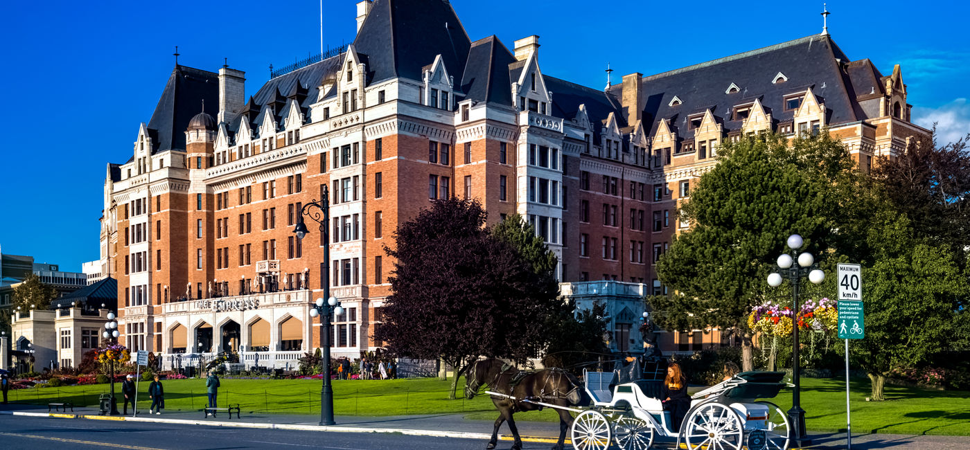 Image: Le Fairmont Empress Hotel, Victoria (Photo Credit: David Hutchison/Wirestock - via Adobe)
