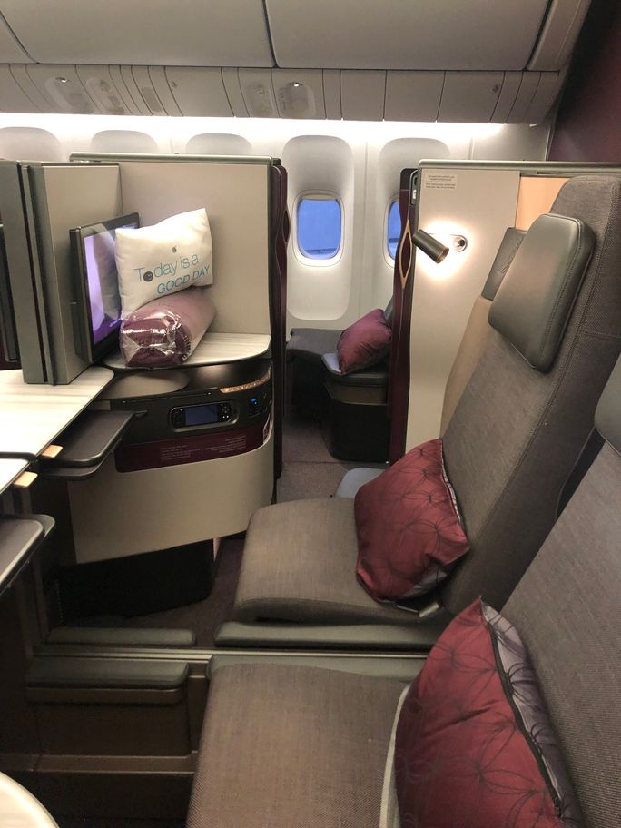 Nouvelle QSuite de Qatar Airways