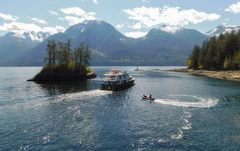 UnCruise Safari Quest skiff