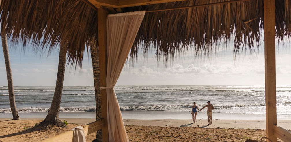 Oceanfront cabana