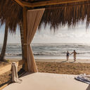 Oceanfront cabana