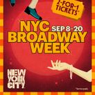 Ticket Sales to Open Aug. 18 for NYC Broadway Week
