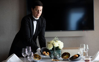 In-suite comfort food menu