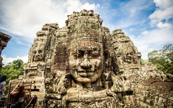 Angkor Wat in Cambodia.