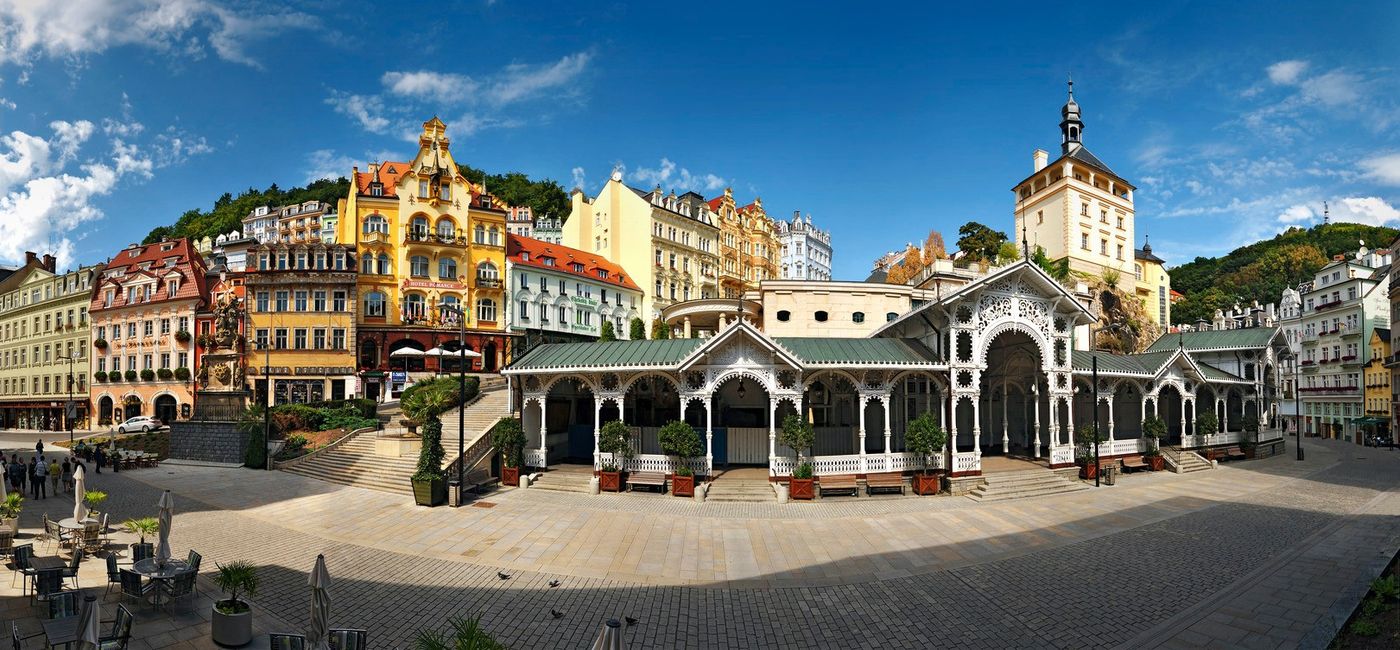 Image: Czech Spa town of Karlovy Vary. (Photo via CzechTourism)