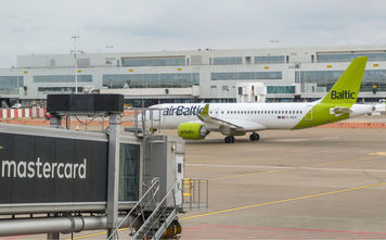 Adobe Stock, brussels airport, airbaltic, airplane, tarmac, small european airline