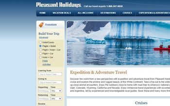 Expeditions and Adventures Pleasant Holidays