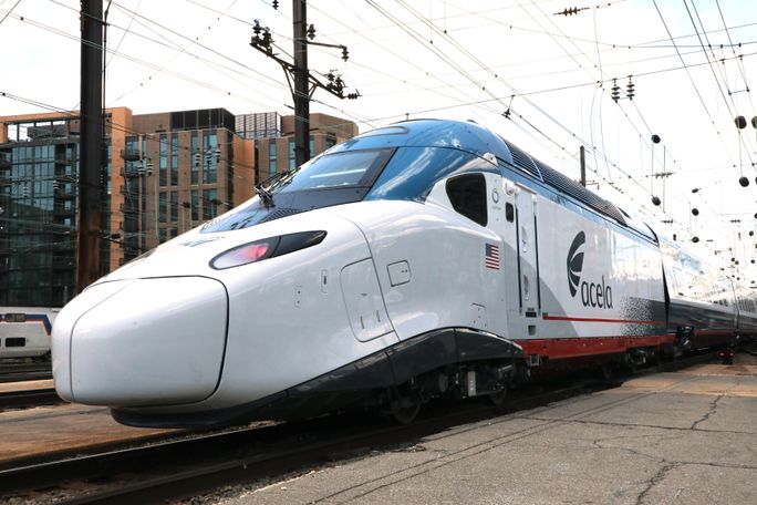 New Acela 21 at Washington Union Station