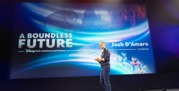 Josh D’Amaro, Disney Parks, Experiences and Products Chairman, at D23 2022