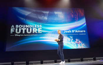Josh D’Amaro, Disney Parks, Experiences and Products Chairman, at D23 2022