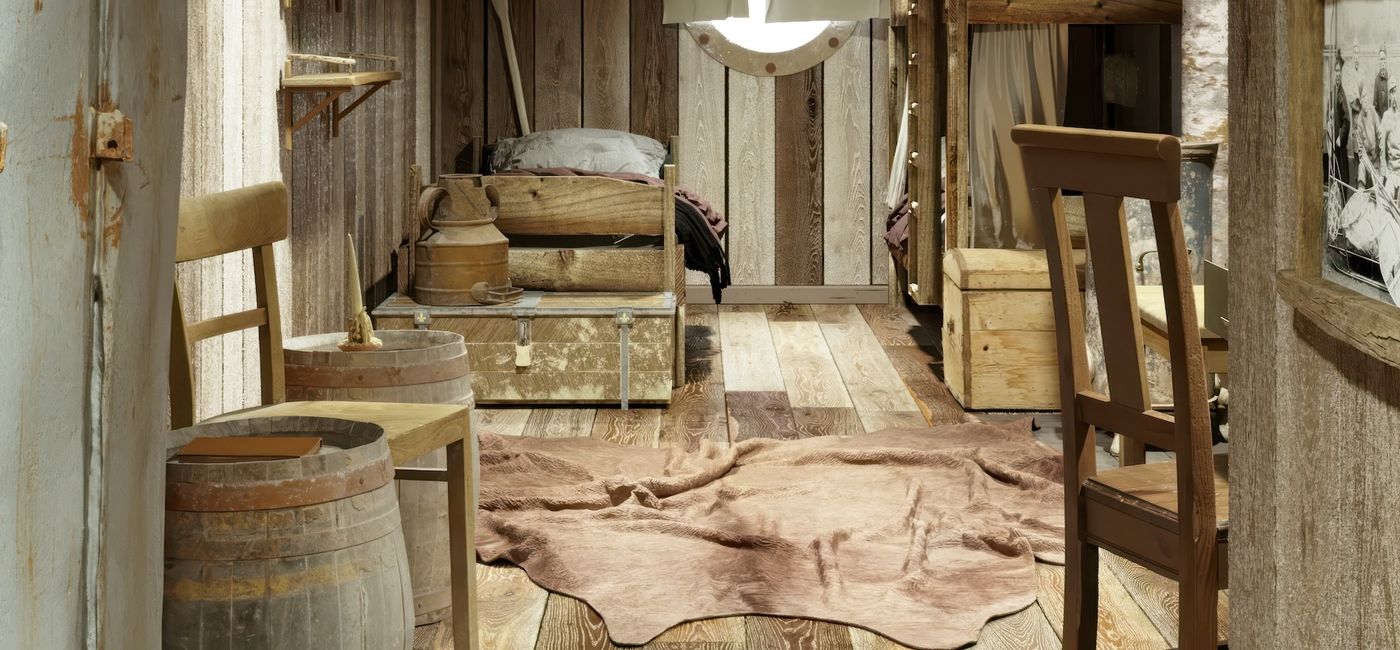 Image: The 1896 Cabin (Photo Credit: HX Expeditions)