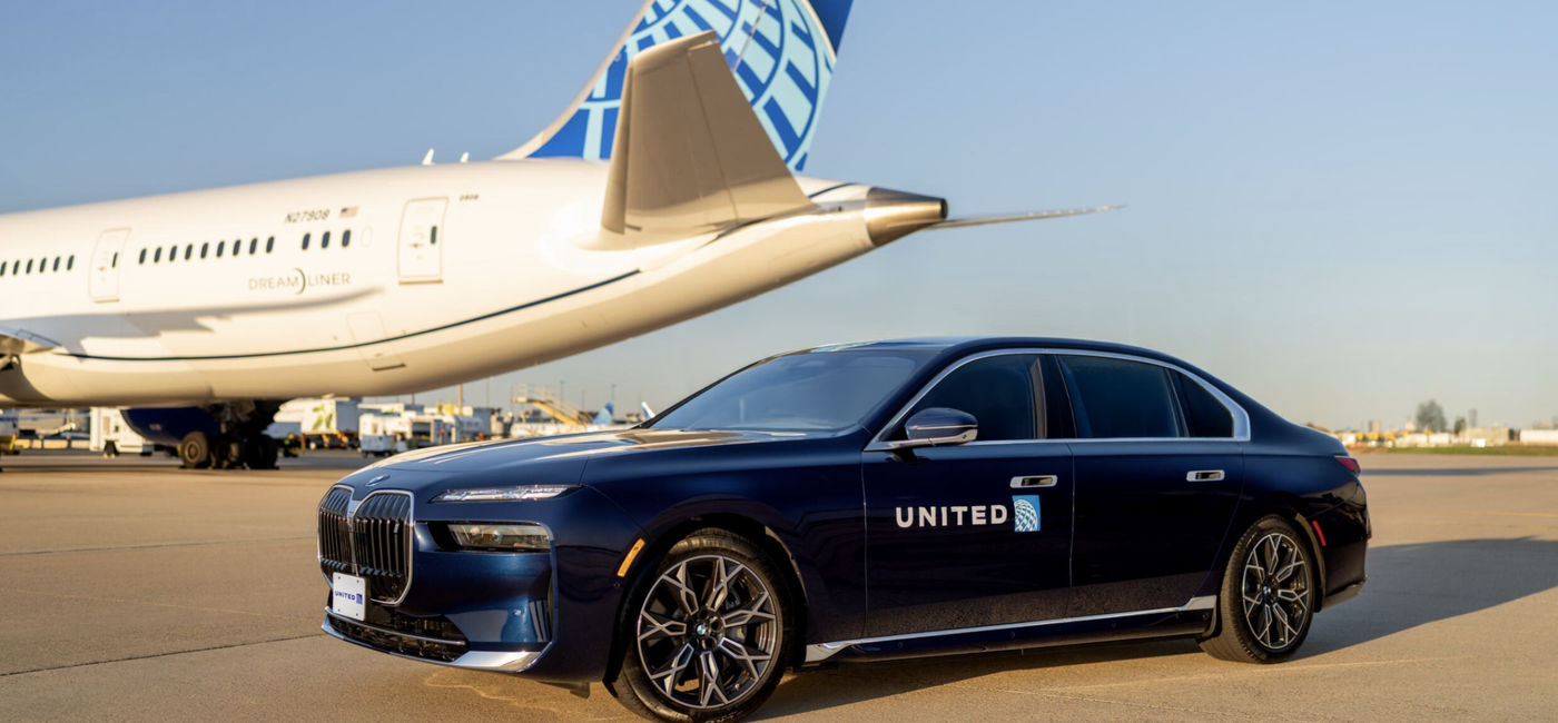 Image: United BMW transfer (Photo Credit: Courtesy United Airlines)