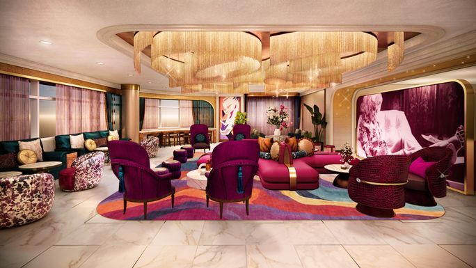 Listening Lobby of Dolly Parton's SongTeller Hotel Listening Lobby of Dolly Parton's SongTeller Hotel