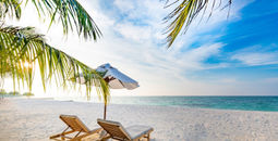 A beach in the Caribbean