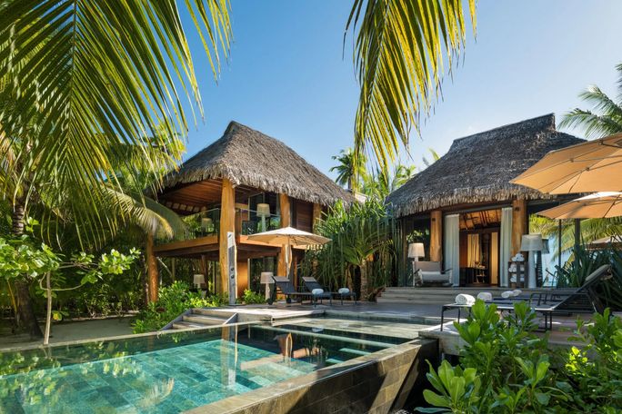 One of the 35 private villas at The Brando