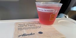 r.World, Alaska Airlines, sustainability on airplanes