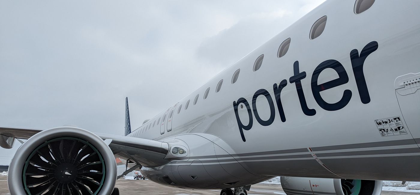 Image: Porter Airlines E192-E2 (Photo Credit: Natasha Lair-McKenty)