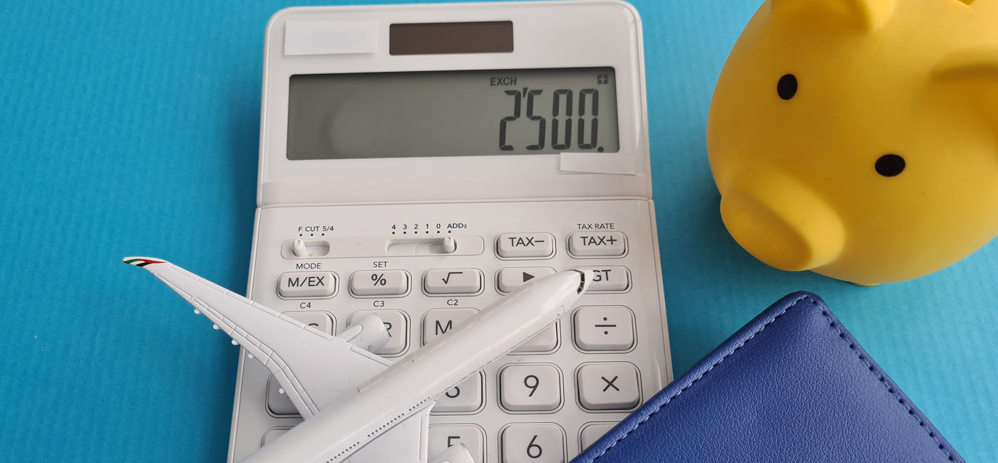 Image: Budgeting for air travel. (Photo Credit: Nadzeya/Adobe)