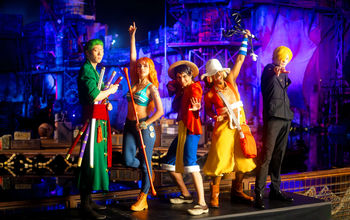 Rendering of ONE PIECE: Grand Pirate Show at USH