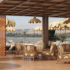 The deck onboard AmaNubia