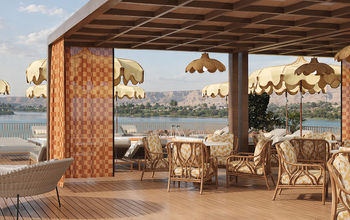 The deck onboard AmaNubia