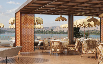 The deck onboard AmaNubia
