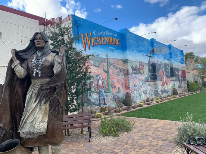 Mural in Wickenburg, Arizona Mural in Wickenburg, Arizona