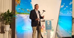 Zane Kirby at ASTA Caribbean showcase in Curacao