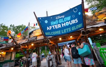 Walt Disney World’s H2O Glow After Hours at Typhoon Lagoon returns this summer season.