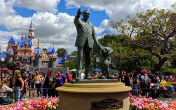 Partners statue at Disneyland