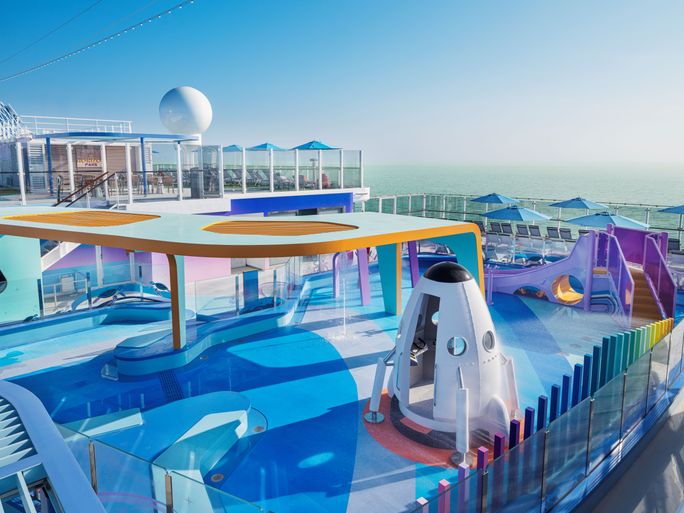 The Kids Aqua Park onboard Norwegian Luna