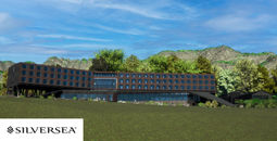 A rendering of Silversea's forthcoming hotel in Puerto Williams, Chile