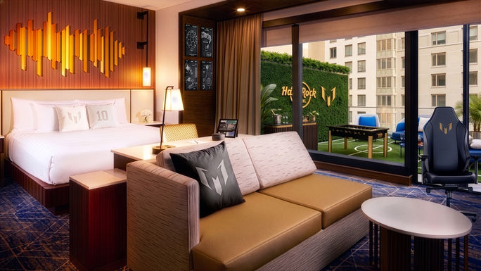 Messi Suite at Hard Rock Hotel New York Messi Suite at Hard Rock Hotel New York