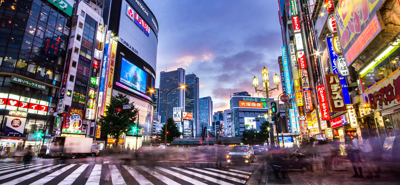 Image: Tokyo at night (Photo Credit: Courtesy Delta)