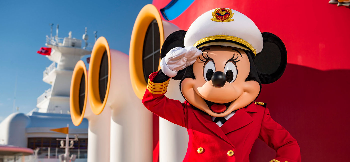 Image: Captain Minnie Mouse is delighting children aboard all Disney Cruise Line ships. (photo courtesy of Disney Cruise Line)