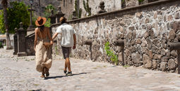 A couple in Baja California Sur