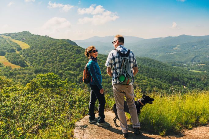 Hiker Overlook, Beech Mountain, NC Hiker Overlook, Beech Mountain, NC