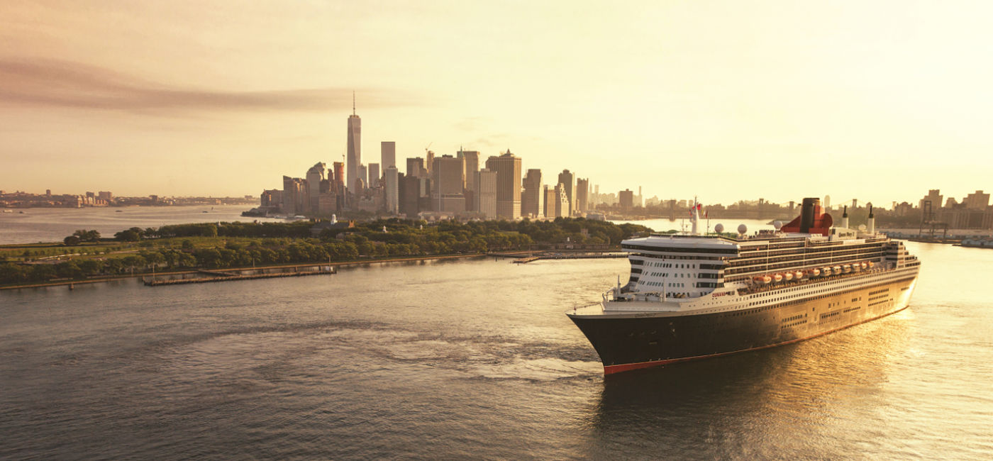 Image: Queen Mary 2 is the world’s only active ocean liner with regularly scheduled transatlantic crossings between New York and Southampton, UK. (Photo Credit: Cunard)