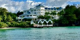 Cayo Levantado Resort from the water