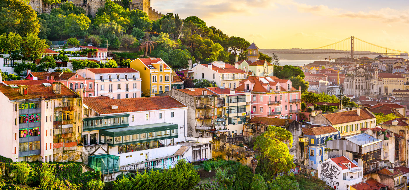 Image: Sao Jorge Castle in the Portuguese capital of Lisbon. (photo via Collette) (Photo Credit: Collette Vacations)