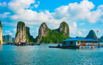 Islands, Halong Bay, Vietnam, Indochina, Southeast Asia