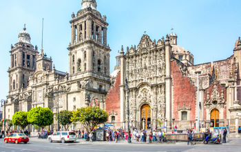 Metropolitan Cathedral In Mexico City