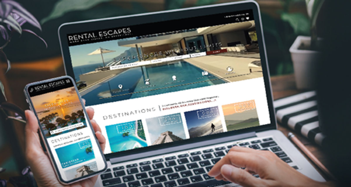 Rental Escapes Rebrand Includes New Travel Advisor Portal